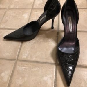 Charles David Black D'Orsay Pump